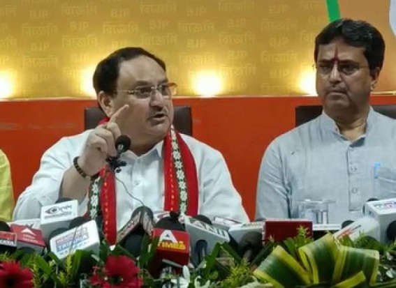‘30% per-capita income growth in Tripura under BJP’ : J.P.Nadda