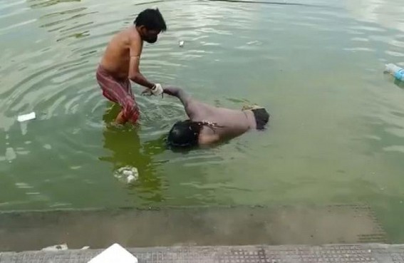 Melarmath's Swimmer Sadhu's Dead Body was found Floated 