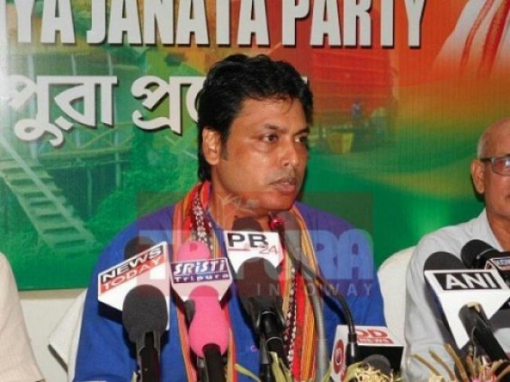 Turmoil in Tripura BJP’s House, as Biplab Deb facing rebellions against him : Tripura’s Political scenarios changed overnight