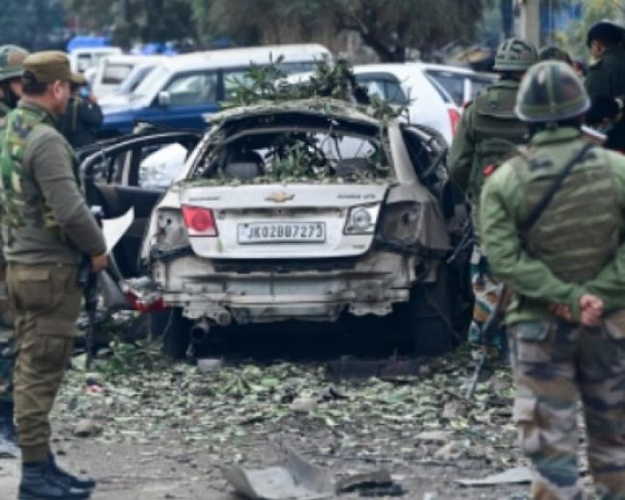 NIA team visits blasts site in J&K's Jammu