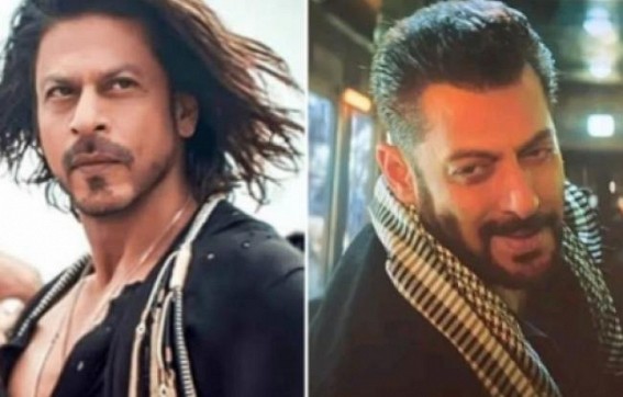 'Pathaan' SRK talks about box-office success, tags 'Tiger' Salman as 'GOAT'