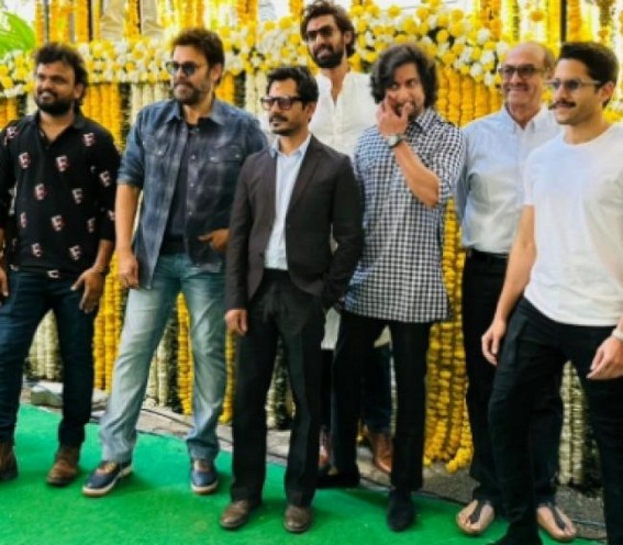 Nawazuddin Siddiqui prays to Lord Hanuman as he announces his Telugu debut