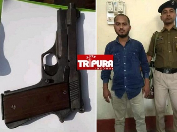 Shooter Journalist Arrested : Pistol, cartridges Seized from him