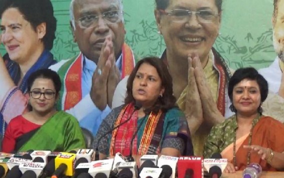 Supriya Shrinate Slams Tripura BJP over massive Violence and Crime in Tripura : Expressed Concerns over 18 Rapes per month in the State