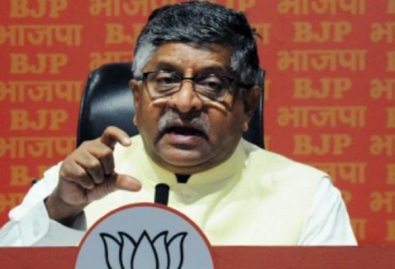 Rahul making baseless allegations against govt: Ravi Shankar Prasad