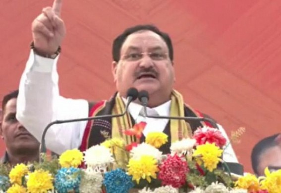 J.P.Nadda claims ‘Daily wage raised to Rs. 340’ in Tripura : Trolled on social media