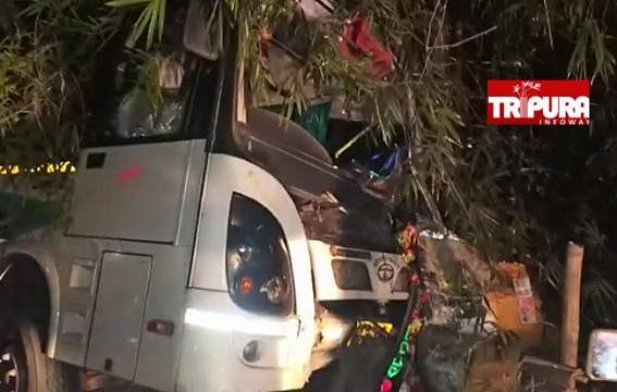 1 Woman Dead, 1 Serious in Udaipur after Bus hit
