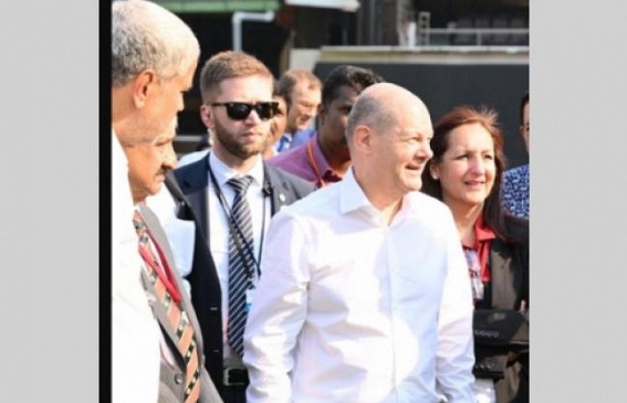 Scholz visits SUN Mobility facility in B'luru, checks out futuristic energy solutions