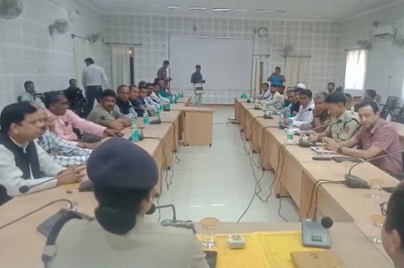 Tripura Poll: Ahead of Vote Results, Peace Meeting Organized in Kailashahar by Unakoti DM, SP