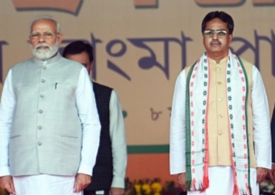PM Modi congratulates Tripura CM Manik Saha