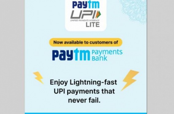 Paytm Payments Bank goes live with UPI LITE