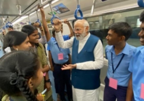 PM Modi inaugurates much-awaited Whitefield metro line in Bengaluru