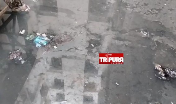 Unhygienic condition of GB’s Emergency block due to lack of cleanliness