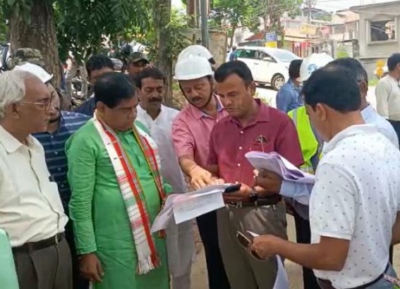 Hundred Crores SMART City Project on Howrah River Bank Continues, Mayor Inspected