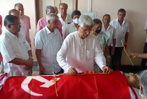CPI-M senior leader Manik Dasgupta passed away