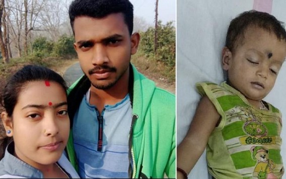 3 Years of Love Marriage : 24 years old Housewife commits suicide after poisoning her 1-year-old Daughter
