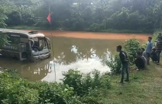 11 Passengers Injured in Bus Accident on Assam-Agartala NH