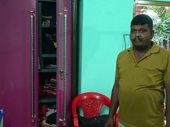 House looted in Dhameswar (Agartala) by Thieves