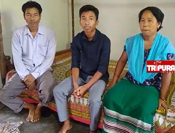 10323 Teacher’s Son seeks State Govt’s Help for Studies