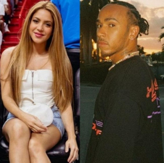 Shakira drops new hint of dating F1 racer Lewis Hamilton amid romance rumours