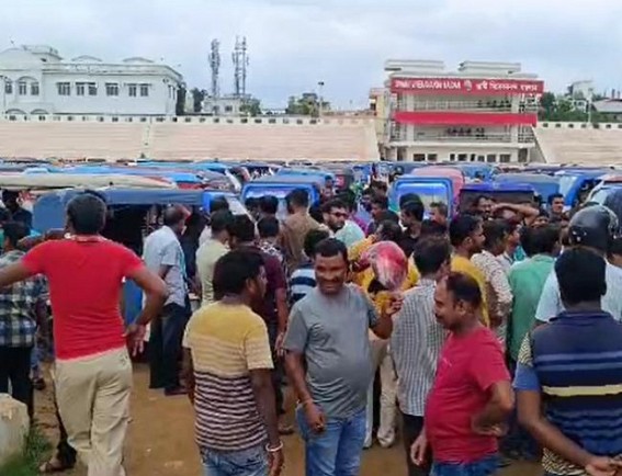 Tomtom and Auto Drivers’ Fight caused chaos in Agartala