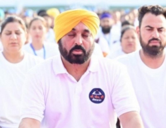 Make yoga part of your life, says Punjab CM Mann