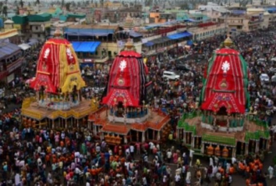 Puri Rath Yatra: Blessed juggernaut set to roll, 'Pahandi' to start shortly