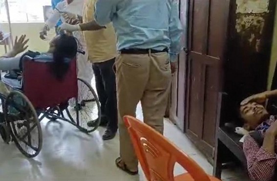 3 persons including college students injured in Road Accident in Teliamura