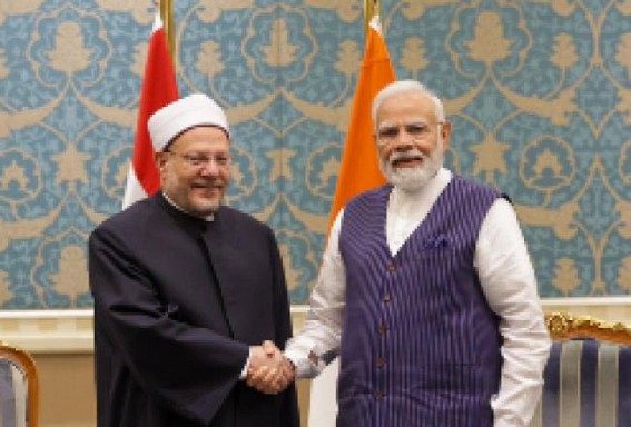 PM Modi meets Egypt's Grand Mufti