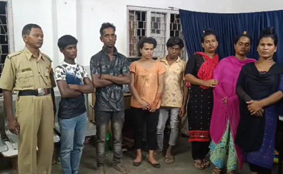 8 Bangladesh Nationals Arrested at Agartala Railway Station