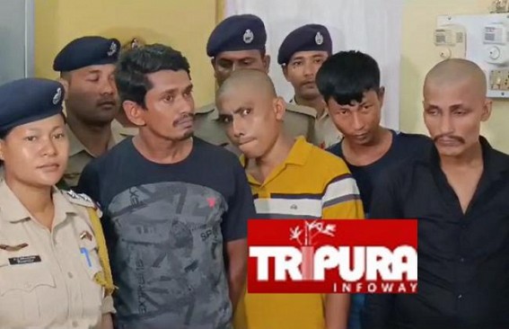 4 Youths Arrested with 9mm Pistol, Drugs, Card Swipe Machines
