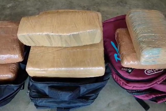 4 Arrested from Agartala Railway Station with 30 Kh Ganja