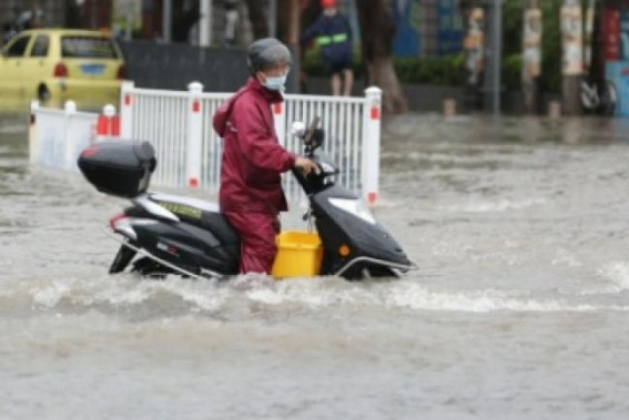 China activates flood emergency response in 2 provinces