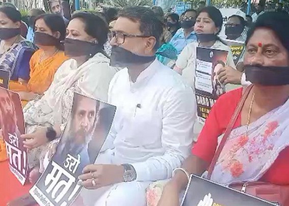 Tripura Congress alleged ‘Intimidation’ while organizing Satyagraha : People were prevented to Join Congress’s demonstration supporting Rahul Gandhi