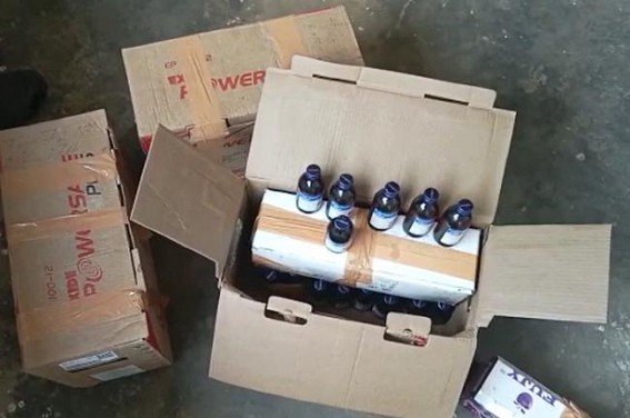 International Smuggling : Vehicle seized by BSF in Bhagalpur with 200 ESkuf bottles