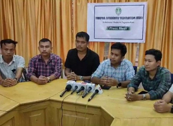 TSF calls on 12-hrs-Strike on 28th August (Monday) seeking Roman Script for Kokborok language