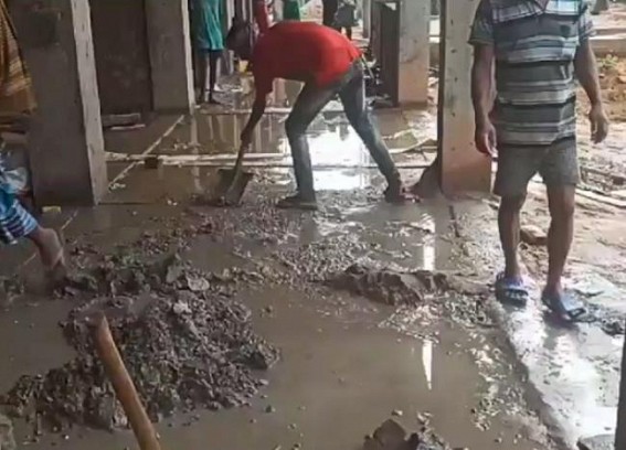 Poor Quality Construction Works : Public stopped School Building Construction Works
