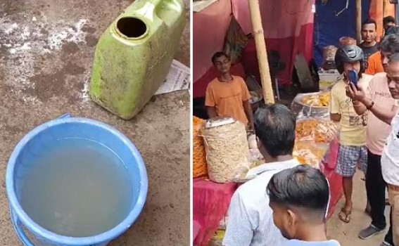 ‘Jalebi’ made of Dirty Water in front of Laxmi Narayan Bari : Public Irked 