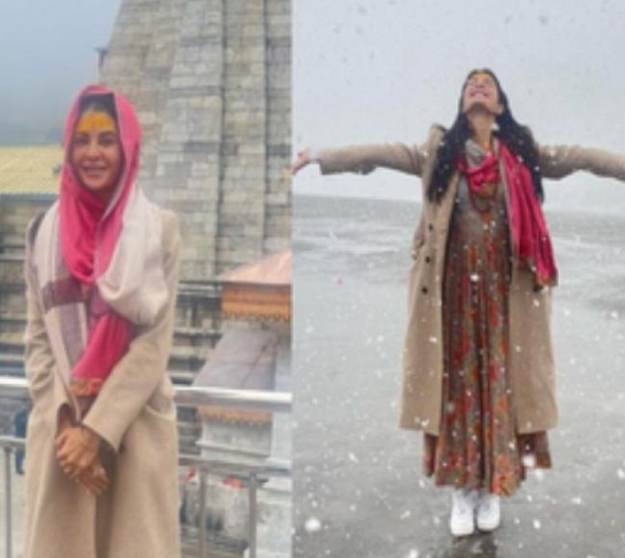 Jacqueline Fernandez seeks blessings of Lord Mahadev at Kedarnath; fans say ’superb’