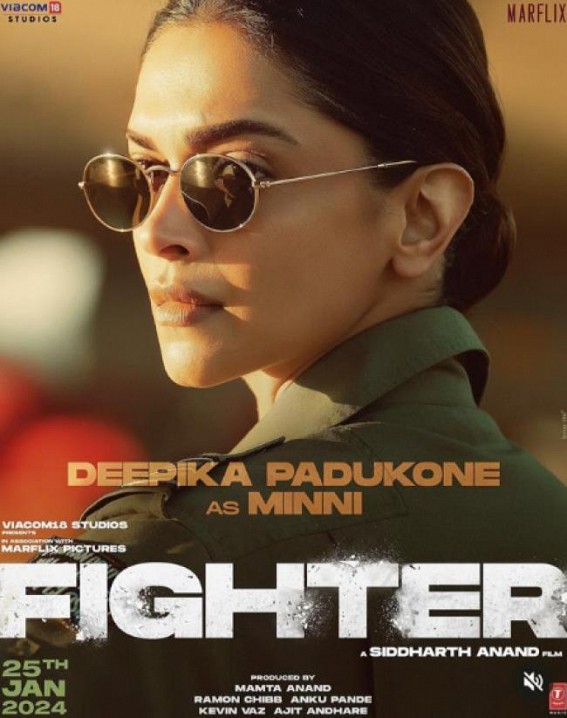Deepika Padukone is Squadron Leader Minal Rathore in 'Fighter'