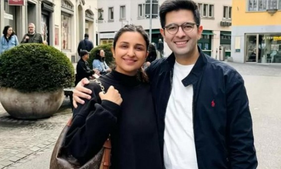 Parineeti gives glimpse into her Christmas celebrations with ‘Santa’ Raghav Chadha