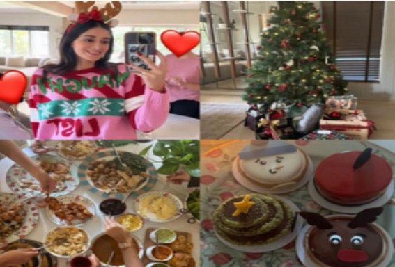 Ananya Panday’s Christmas celebration is a feast of friendship, food & laughter