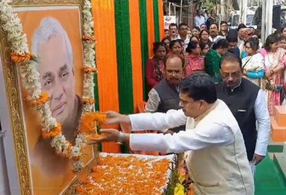 BJP celebrated former PM Atal Bihari Vajpayee’s birthday