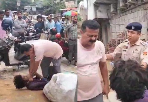 Hotel Inn owner arrested for assaulting a vagabond in Broad Daylight