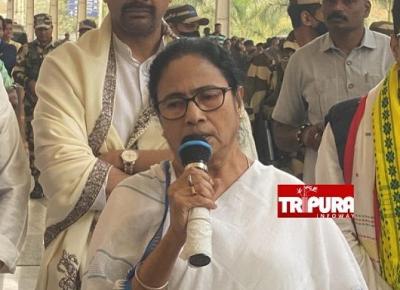 ‘Trinamool gave first Opposition voice to Tripura under this Torturous BJP regime’ : Mamata Banerjee