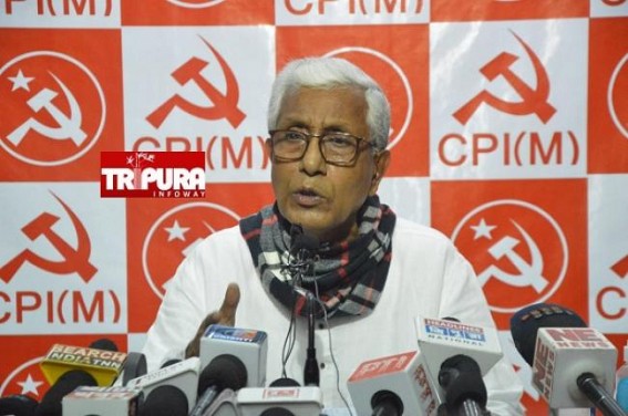 Modi shed Crocodile Tears in Tripura Tribals : Manik Sarkar