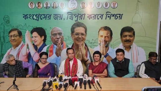 ‘BJP can’t save its Sinking Boat in Tripura’ : Congress