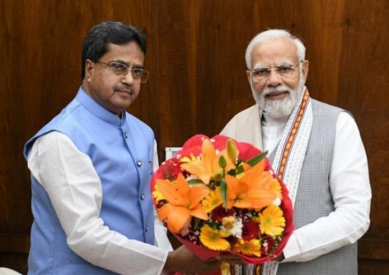 CM Dr. Manik Saha met PM Modi