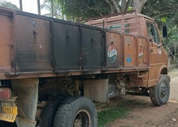 Khowai: BJP supporter’s car was vandalized and burnt in Dhalbil area