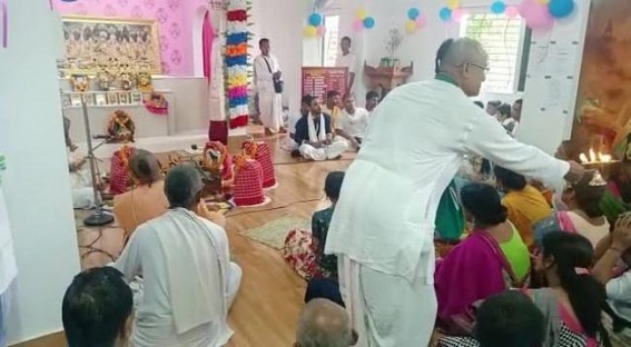 New Tourist destination as New Harekrishna Temple inaugurated in Agartala